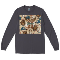 Smoke Baseball senior Long Sleeve Tee - NancyCooperArtShop