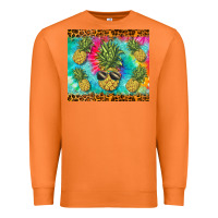 Carrot summer pineapple Premium Sweatshirt - BarkalooDesign