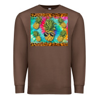 Chestnut summer pineapple Premium Sweatshirt - BarkalooDesign