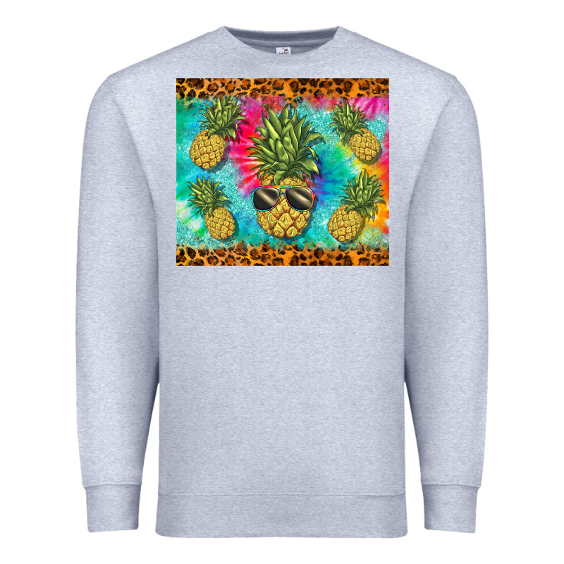 Summer Pineapple Premium Sweatshirt by BarkalooDesign | Teevron