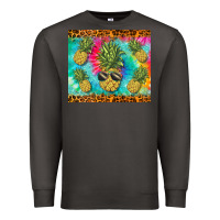 Smoke summer pineapple Premium Sweatshirt - BarkalooDesign