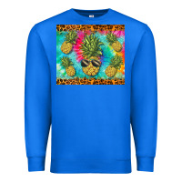 True Royal summer pineapple Premium Sweatshirt - BarkalooDesign