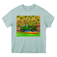 Arona st patricks day truck shamrock with rainbow tumbler Heavy Core Tee - RanaPortraitStore