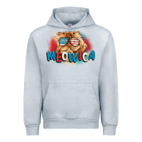 Heather Grey meowica 4th of july Urban Hoodie - CowGirlArtShop