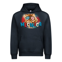 Navy meowica 4th of july Urban Hoodie - CowGirlArtShop
