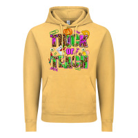 Vintage Mustard trick or teach Vintage Hoodie - AdoDesignShop