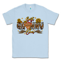Dusty Blue best granny ever western theme Classic Tee - CowhideDigitalArt