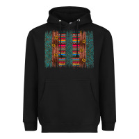 Black sunflower serape brush stroke Heavyweight Hoodie - Artiststas