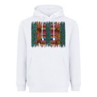 White sunflower serape brush stroke Heavyweight Hoodie - Artiststas