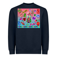 Navy candy Heavyweight Sweatshirt - AdoDesignShop