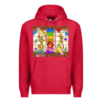 Cardinal best teacher ever Premium Hoodie - NancyCooperArtShop
