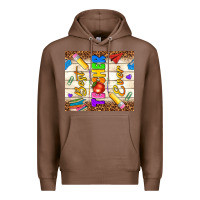 Chestnut best teacher ever Premium Hoodie - NancyCooperArtShop