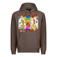 Coffee best teacher ever Premium Hoodie - NancyCooperArtShop