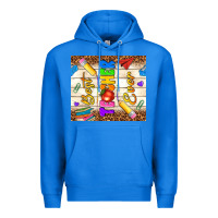 True Royal best teacher ever Premium Hoodie - NancyCooperArtShop