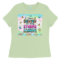 Matcha ive survived too many storms Ladies Tee - texasbilliewilder