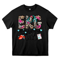 Black ekg tech Heavy Core Tee - Zillion Design Studio