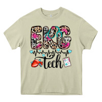 Mossy ekg tech Heavy Core Tee - Zillion Design Studio