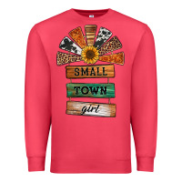 Cardinal small town girl western windmill wooden boards Premium Sweatshirt - Jasminsmagicworld