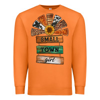 Carrot small town girl western windmill wooden boards Premium Sweatshirt - Jasminsmagicworld