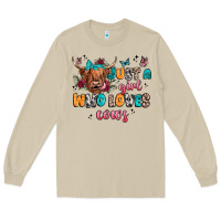 Mushroom just a girl who loves cows Long Sleeve Tee - JahusDesignShop