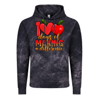 Cloud Black 100 days of making a difference Vintage Hoodie - Artiststas