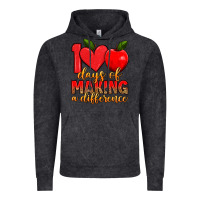 Vintage Black 100 days of making a difference Vintage Hoodie - Artiststas