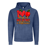 Vintage Denim 100 days of making a difference Vintage Hoodie - Artiststas