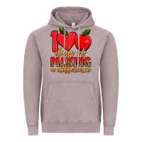 Vintage Zinc 100 days of making a difference Vintage Hoodie - Artiststas