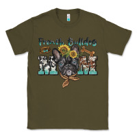 Army Green french bulldog mom Classic Tee - BarkalooDesign
