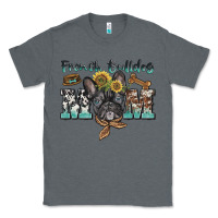 Charcoal Heather french bulldog mom Classic Tee - BarkalooDesign