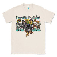 Natural french bulldog mom Classic Tee - BarkalooDesign
