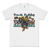 White french bulldog mom Classic Tee - BarkalooDesign