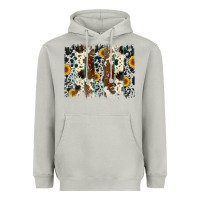 Moon Dust sunflower cowhide brush stroke Heavyweight Hoodie - Artiststas