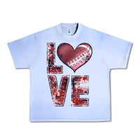 Grape Ice football love Urban Heavy Tee - JahusDesignShop