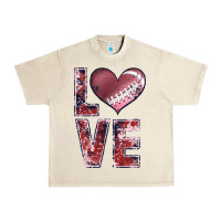 Sandshell football love Urban Heavy Tee - JahusDesignShop