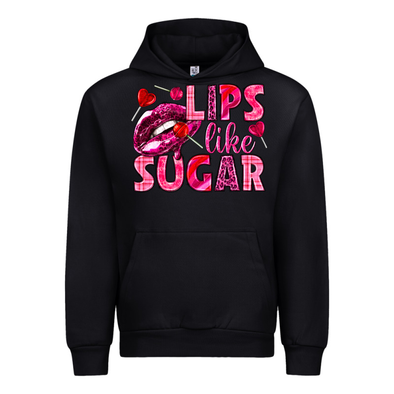 Lips Like Sugar Valentine's Day Urban Hoodie by HowdyJamesFarm | Teevron