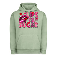 Pigment Oil Green Lips like sugar Valentine's Day Urban Hoodie - HowdyJamesFarm
