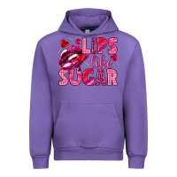 Tulip Lips like sugar Valentine's Day Urban Hoodie - HowdyJamesFarm