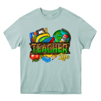 Arona teacher life Heavy Core Tee - texasbilliewilder