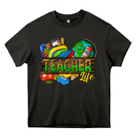 Asphalt teacher life Heavy Core Tee - texasbilliewilder