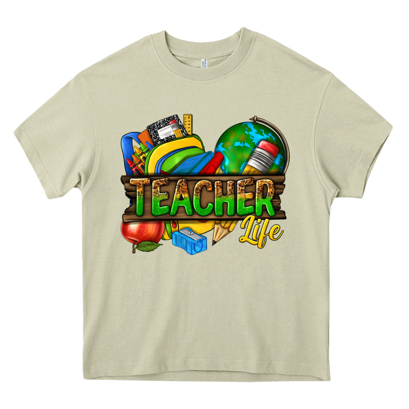Teacher Life Heavy Core Tee by texasbilliewilder | Teevron