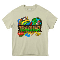 Mossy teacher life Heavy Core Tee - texasbilliewilder