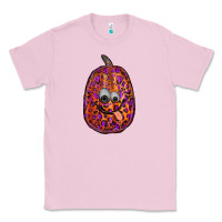 Bubblegum Pink watercolor pumpkin leopard Classic Tee - RanaPortraitStore