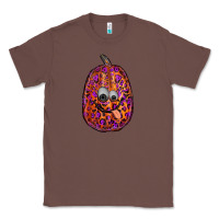 Chestnut watercolor pumpkin leopard Classic Tee - RanaPortraitStore