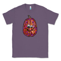 Lavender watercolor pumpkin leopard Classic Tee - RanaPortraitStore
