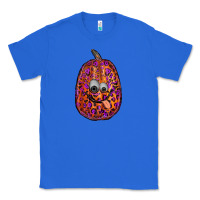 True Royal watercolor pumpkin leopard Classic Tee - RanaPortraitStore
