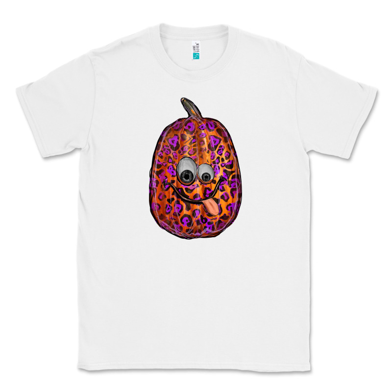 Watercolor Pumpkin Leopard Classic Tee by RanaPortraitStore | Teevron