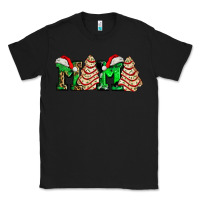 Black mama with christmas tree cake ado Classic Tee - AdoDesignShop
