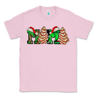 Bubblegum Pink mama with christmas tree cake ado Classic Tee - AdoDesignShop