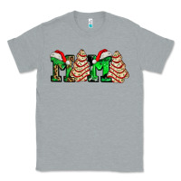 Heather Grey mama with christmas tree cake ado Classic Tee - AdoDesignShop